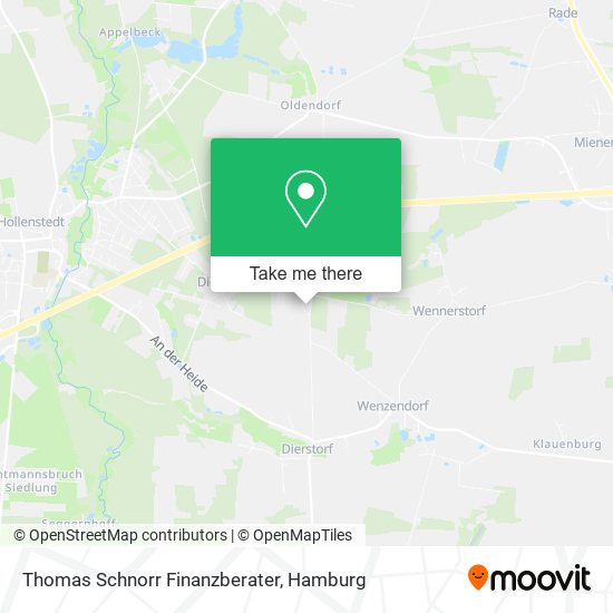 Thomas Schnorr Finanzberater map