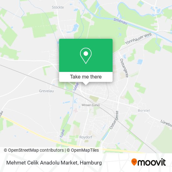 Mehmet Celik Anadolu Market map