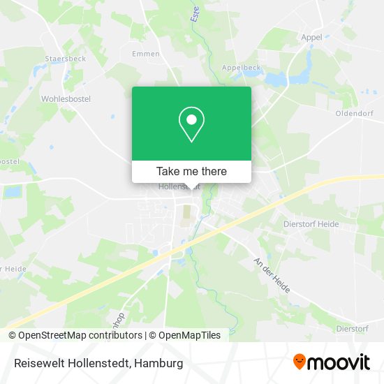 Карта Reisewelt Hollenstedt