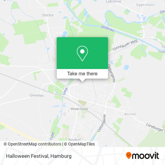 Halloween Festival map