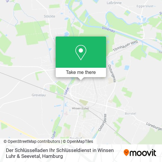 Карта Der Schlüsselladen Ihr Schlüsseldienst in Winsen Luhr & Seevetal