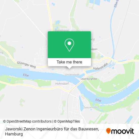 Карта Jaworski Zenon Ingenieurbüro für das Bauwesen