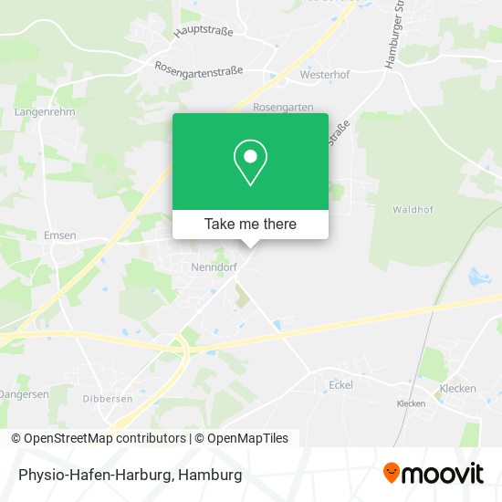 Карта Physio-Hafen-Harburg