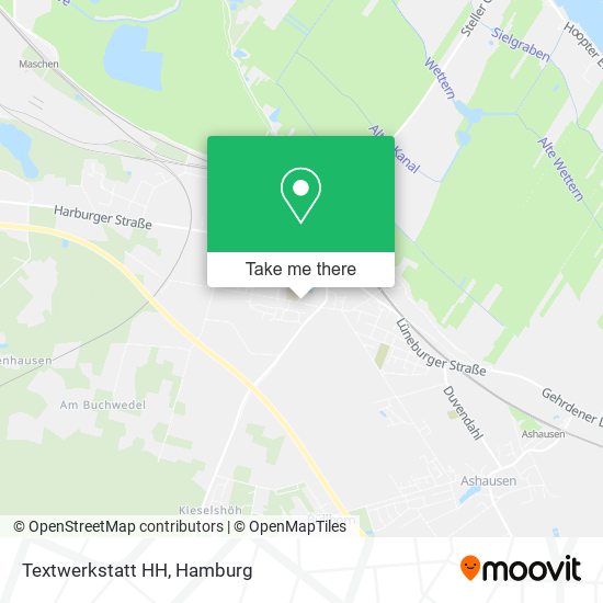 Textwerkstatt HH map