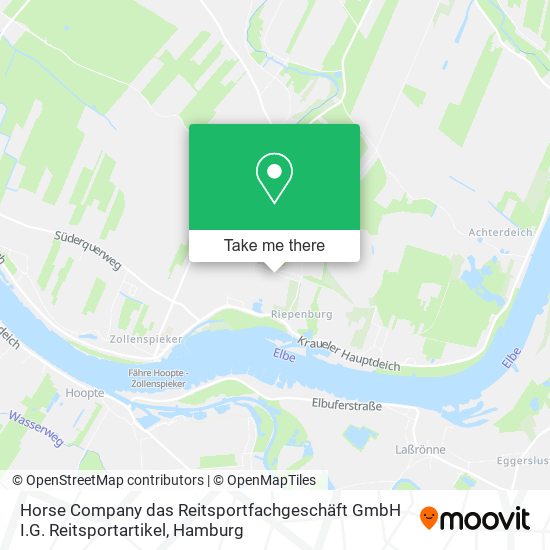 Horse Company das Reitsportfachgeschäft GmbH I.G. Reitsportartikel map