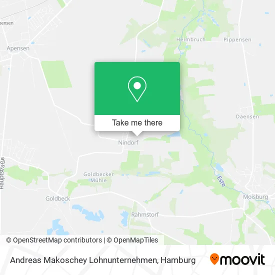 Карта Andreas Makoschey Lohnunternehmen
