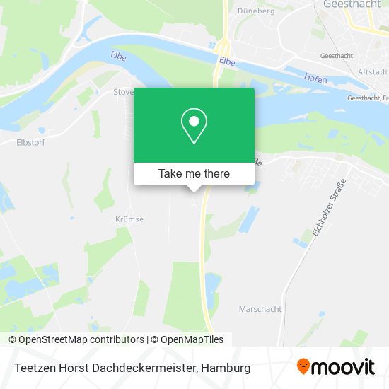 Teetzen Horst Dachdeckermeister map