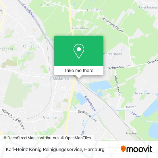 Karl-Heinz König Reinigungsservice map