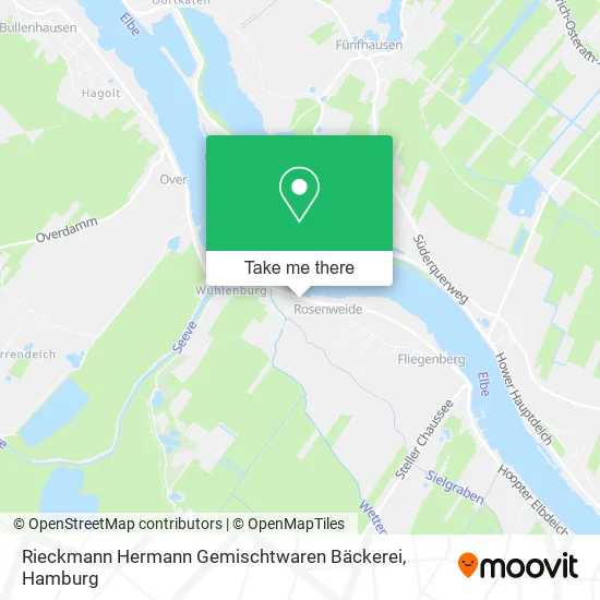 Карта Rieckmann Hermann Gemischtwaren Bäckerei