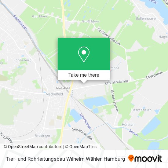 Tief- und Rohrleitungsbau Wilhelm Wähler map