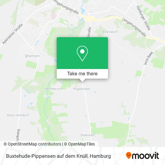 Buxtehude-Pippensen auf dem Knüll map