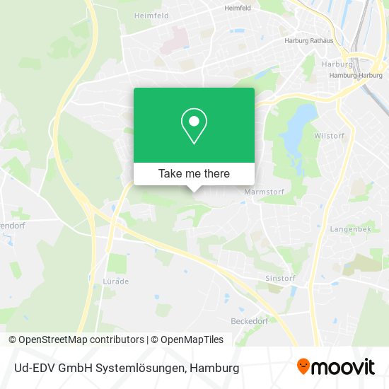 Карта Ud-EDV GmbH Systemlösungen