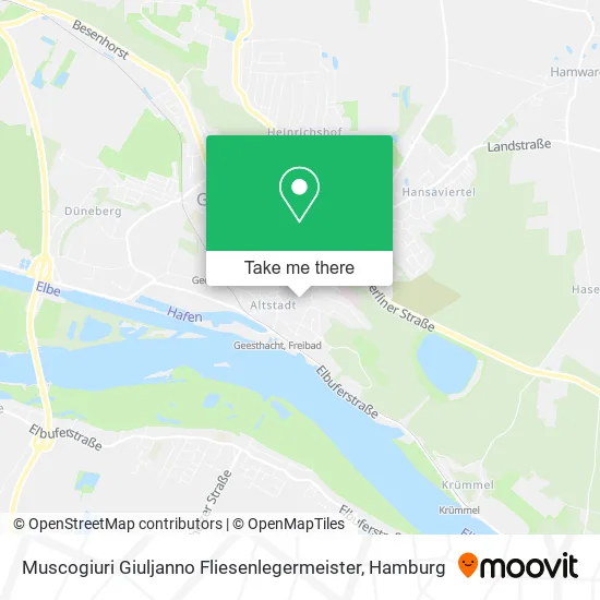 Карта Muscogiuri Giuljanno Fliesenlegermeister