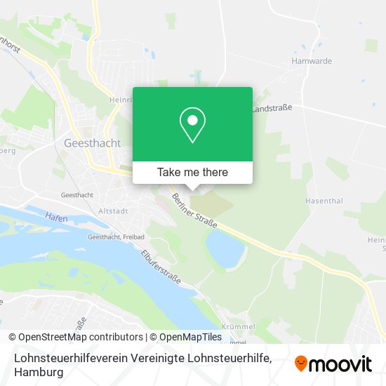 Lohnsteuerhilfeverein Vereinigte Lohnsteuerhilfe map