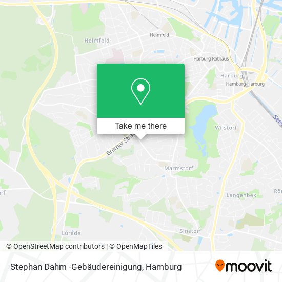Stephan Dahm -Gebäudereinigung map