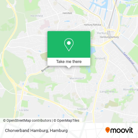 Chorverband Hamburg map