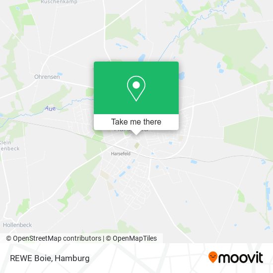 REWE Boie map