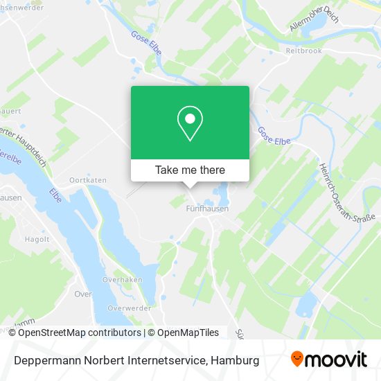 Deppermann Norbert Internetservice map