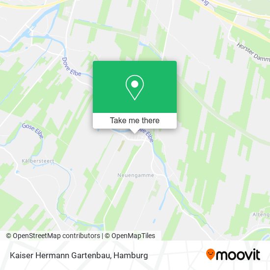 Kaiser Hermann Gartenbau map