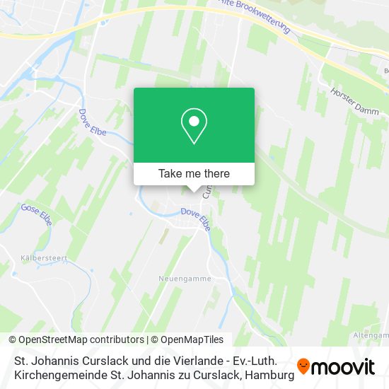 St. Johannis Curslack und die Vierlande - Ev.-Luth. Kirchengemeinde St. Johannis zu Curslack map