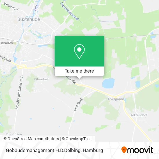 Карта Gebäudemanagement H.D.Delbing