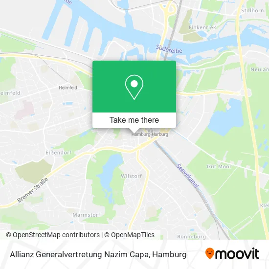 Карта Allianz Generalvertretung Nazim Capa