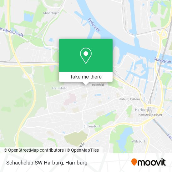 Карта Schachclub SW Harburg