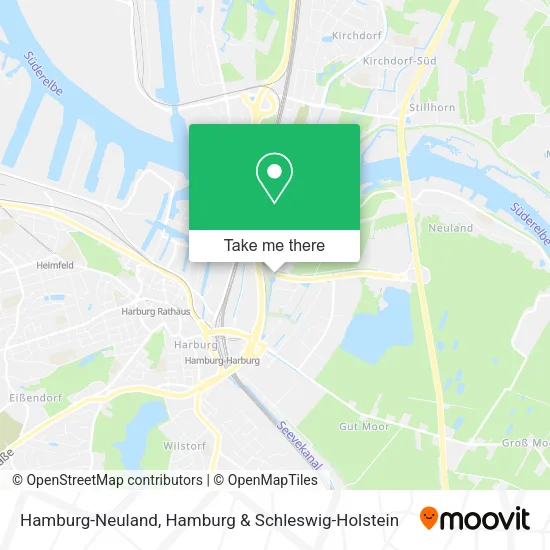 Карта Hamburg-Neuland