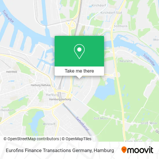 Карта Eurofins Finance Transactions Germany