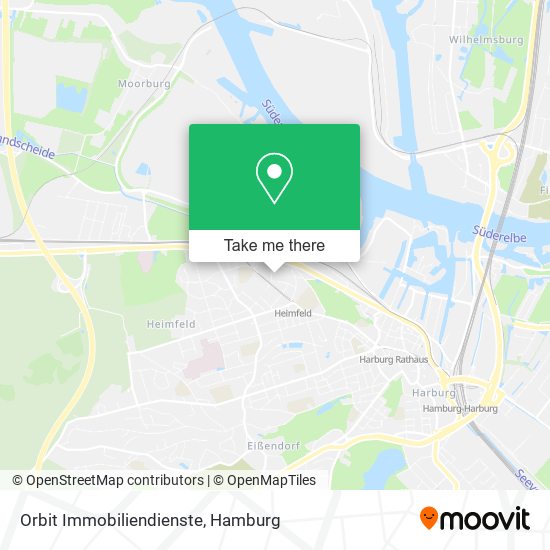 Orbit Immobiliendienste map