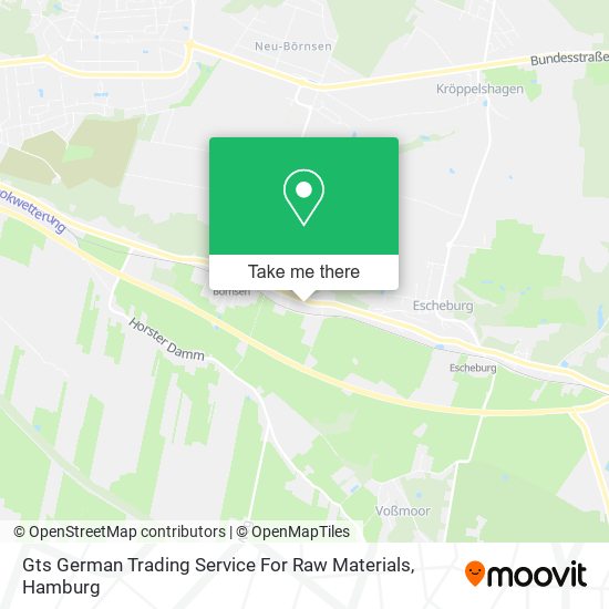 Gts German Trading Service For Raw Materials map