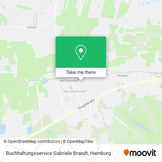 Buchhaltungsservice Gabriele Brandt map