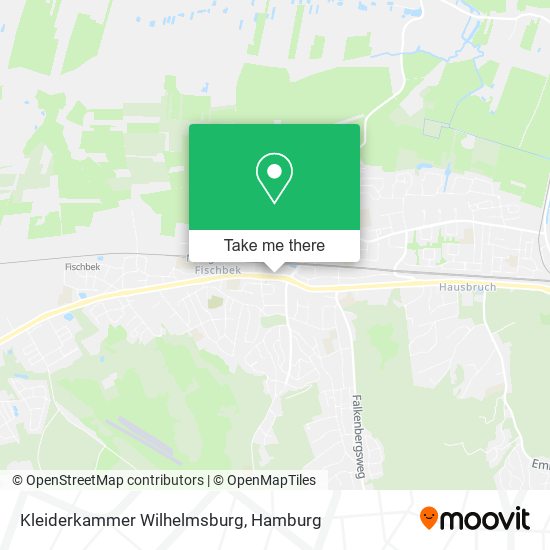 Kleiderkammer Wilhelmsburg map