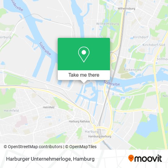 Harburger Unternehmerloge map