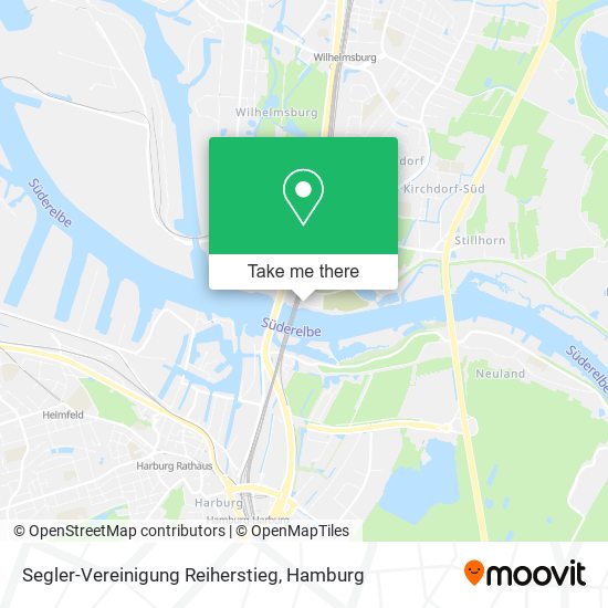 Segler-Vereinigung Reiherstieg map