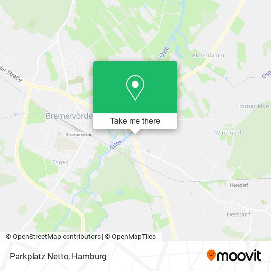 Parkplatz Netto map