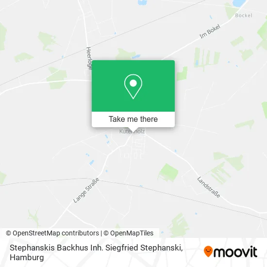 Карта Stephanskis Backhus Inh. Siegfried Stephanski