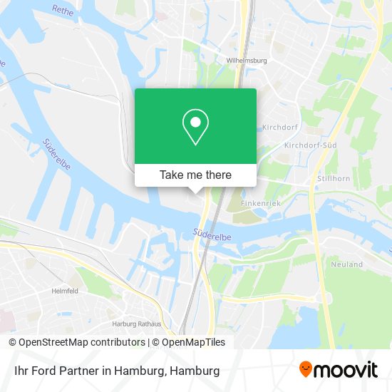 Карта Ihr Ford Partner in Hamburg