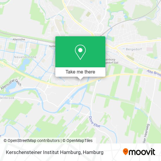 Kerschensteiner Institut Hamburg map