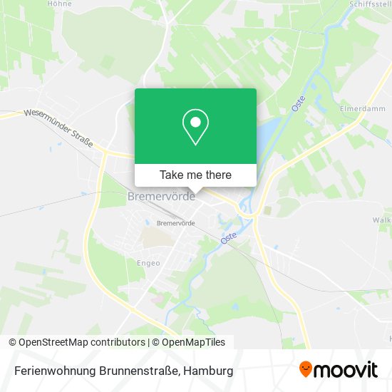 Ferienwohnung Brunnenstraße map