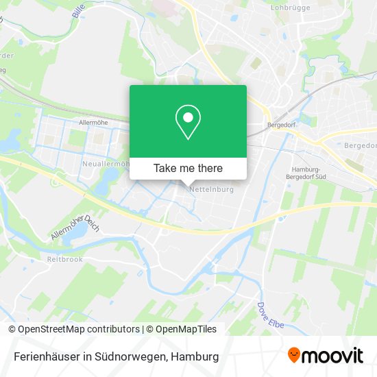 Ferienhäuser in Südnorwegen map