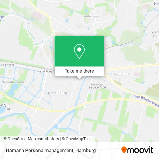 Карта Hamann Personalmanagement
