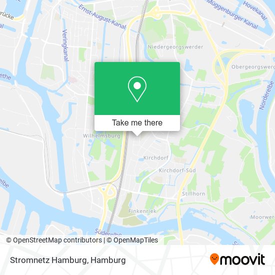 Карта Stromnetz Hamburg