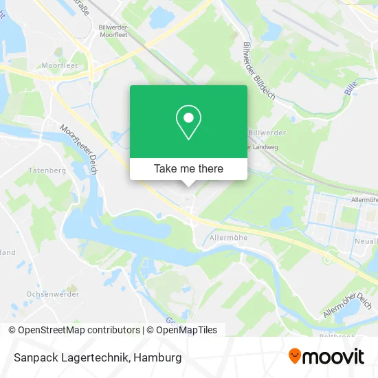 Карта Sanpack Lagertechnik