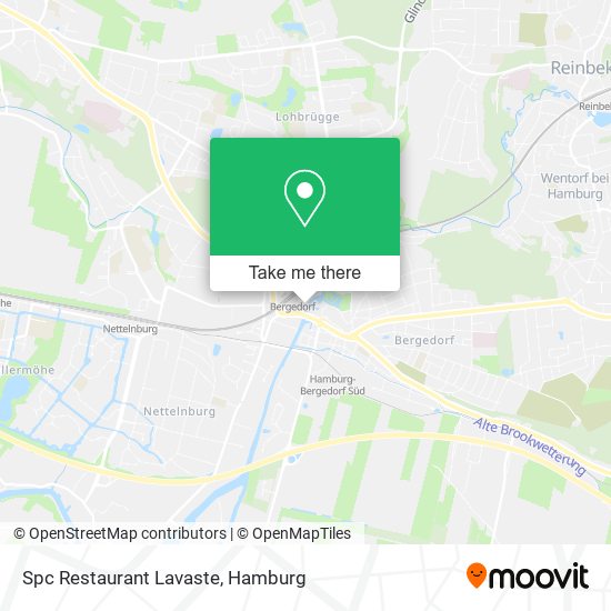 Spc Restaurant Lavaste map