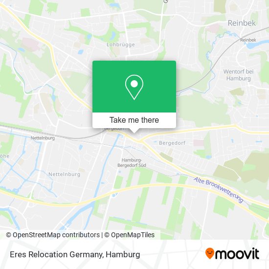 Eres Relocation Germany map