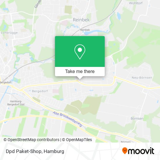 Dpd Paket-Shop map