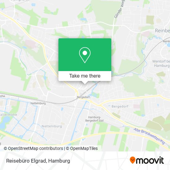 Reisebüro Elgrad map