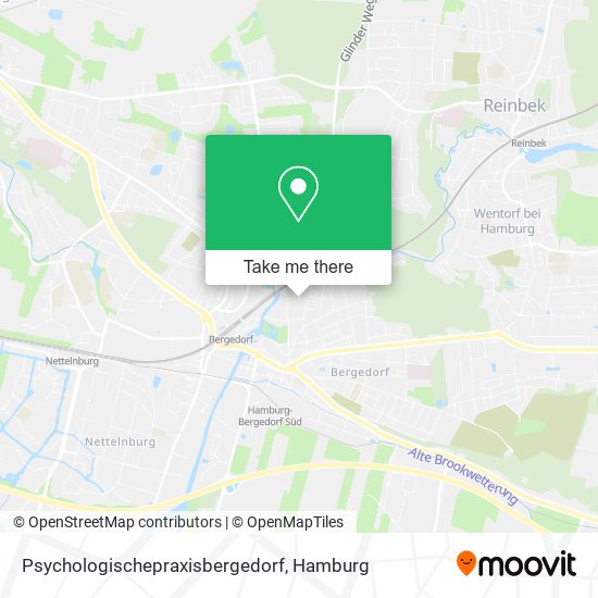 Psychologischepraxisbergedorf map