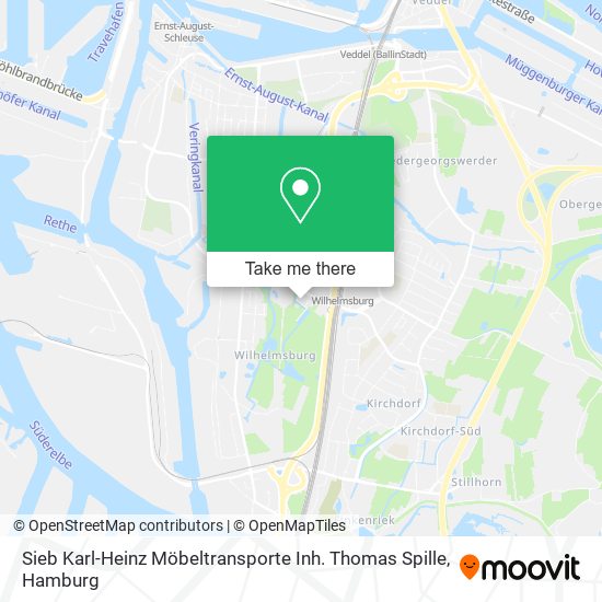 Sieb Karl-Heinz Möbeltransporte Inh. Thomas Spille map